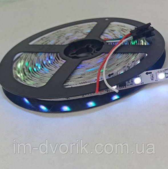 LED стрічка SMART WS2811 5м 12V smd5050 60led/м IP20 RGB (Pixel Full Color), фото 1