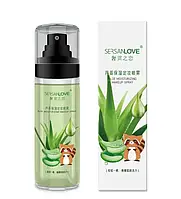 Спрей для закрепления макияжа с экстрактом алое вера Sersanlove Aloe Moisturizing Makeup Spray, 100 мл