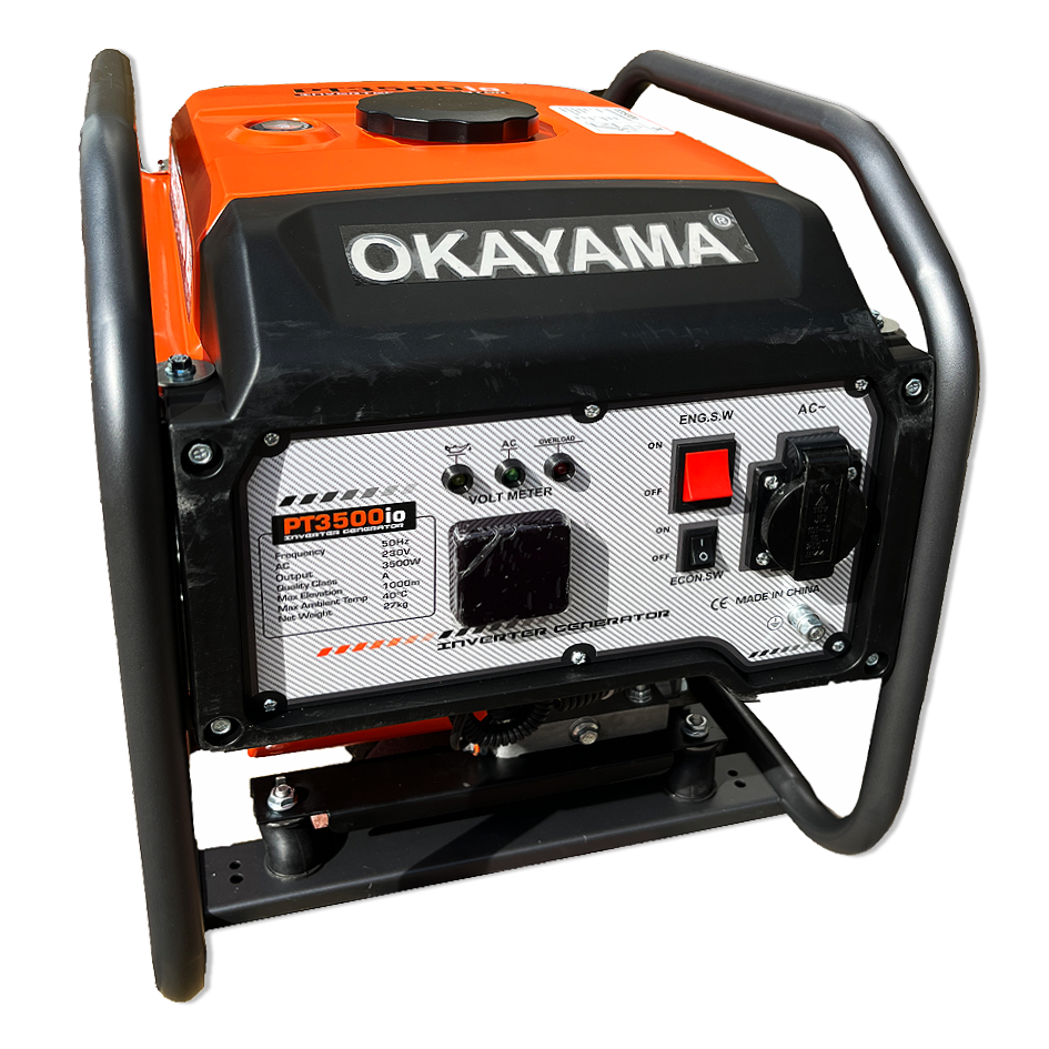 Генератор інверторний Okaуama PT-З500IO 2.8кВт / 3.5кВт, фото 1