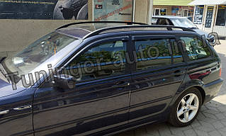 Дефлектори вікон (вітровики) BMW E46 (універсал) 1997-2005 (HIC)