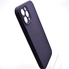 Чохол накладка Silicon Case Full camera для iPhone 12 Pro Max Elderberry, фото 3