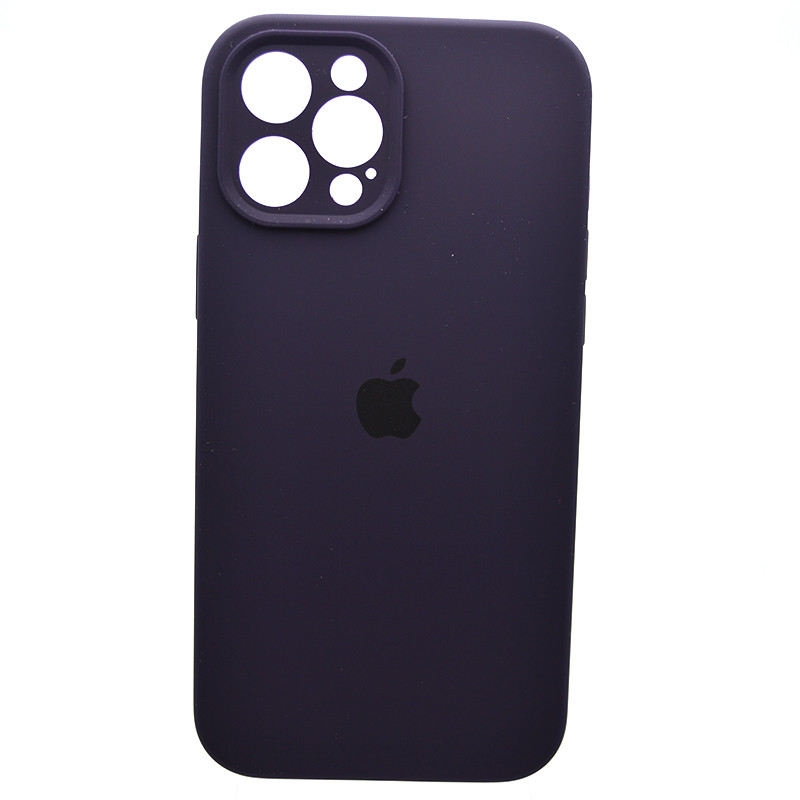 Чохол накладка Silicon Case Full camera для Apple iPhone 12 Pro Max Elderberry, фото 1