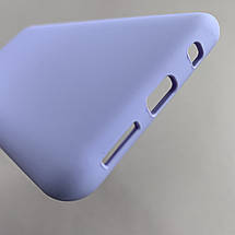 Чохол для Samsung Galaxy A50s силікон кейс чохол з мікрофіброю на телефон самсунг а50с бузковий r4e, фото 5