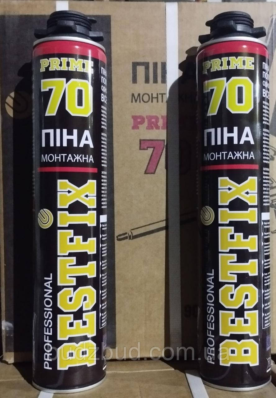 Монтажна піна "BestFix" 70л професійна під пістолет, 900 мл