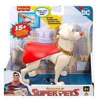 Игрушка для детей Fisher-Price говорящая фигурка питомца супермена Суперпес Крипто Super-Pets Talking Krypto