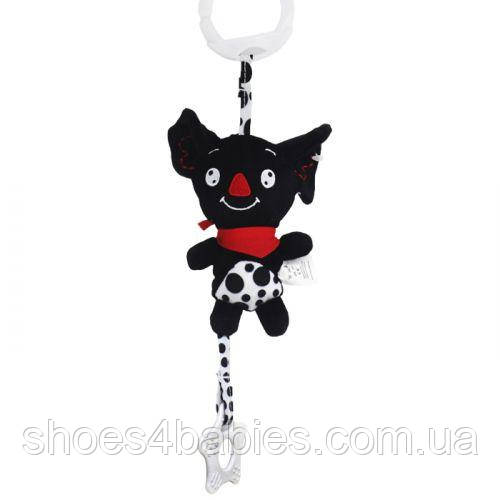 М'яка підвіска з дзвіночком "Коала" (чорна)