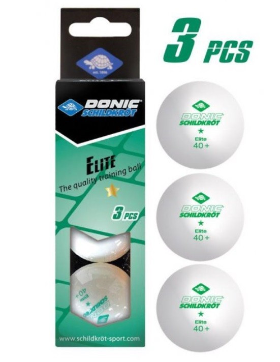 Мячі для настільного тенісу Donic Elite 1*