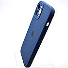 Чохол накладка Silicon Case Full camera для iPhone 12 Pro Max Deep Navy, фото 4