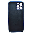 Чохол накладка Silicon Case Full camera для iPhone 12 Pro Max Deep Navy, фото 2