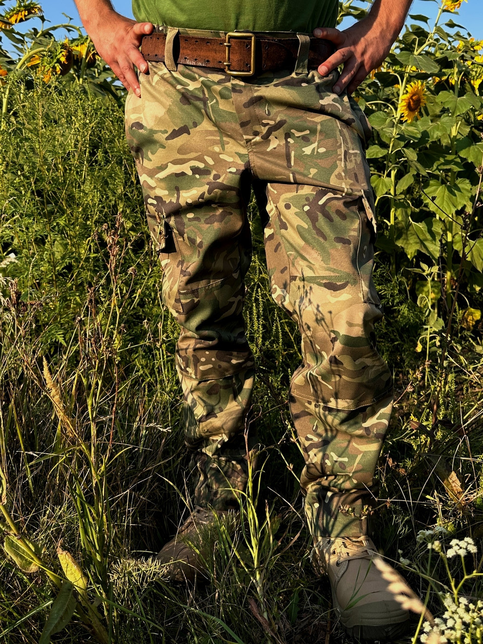 Військові осінні штани мультикам тактичні штани ЗСУ "Multicam" Демісезонні армійські штани Мультикам
