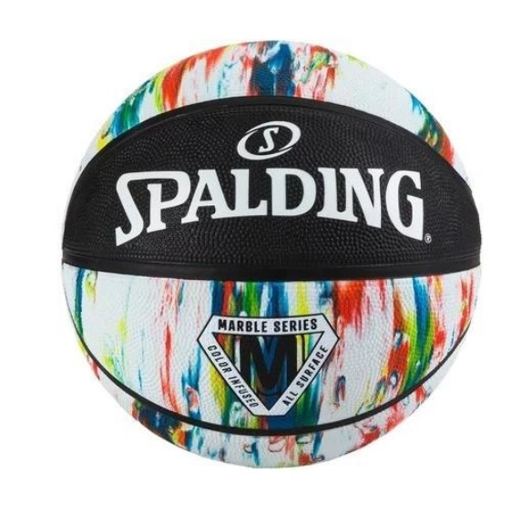 М'яч баскетбольний Spalding Marble Ball червоний,
