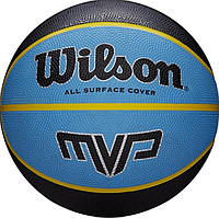 М'яч баскетбольний Wilson MVP 295 blk/blu size 7