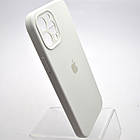 Чохол накладка Silicon Case Full camera для iPhone 12 Pro Max White, фото 3