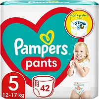 Підгузки-трусики Pampers Pants Розмір 5 (12-17 кг) 42 шт