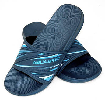 Шльопанці Aqua Speed IDAHO 6827 синій, блакитний Чол 44