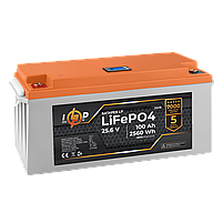Акумулятор LP LiFePO4 24V (25,6V) - 100 Ah (2560Wh) (BMS 80/40А) пластик, фото 4