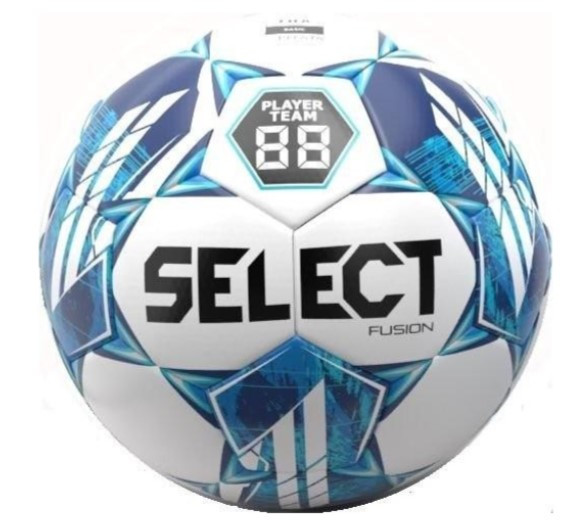 М'яч футбольний Select Fusion v23 біло-синій Уні 5
