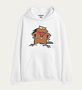 Худі з принтом Злюки Бобри « Деггет Дуфус | Злюки Бобри», фото 2