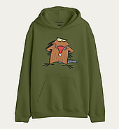 Худі з принтом Злюки Бобри « Деггет Дуфус | Злюки Бобри», фото 3