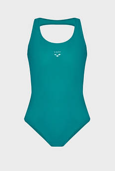 Купальник закритий для жінок Arena SOLID O BACK SWIMSUIT зелений Жін 42