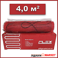 4,0 м² (700W) - нагрівальний мат Flex EHM-175 Тепла підлога під плитку