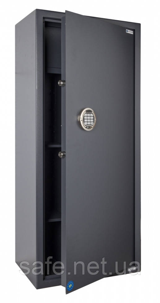 Сейф збройовий Blockline Shooter 1253 EL (ВxШxГ:1250x545x345) на 6 рушниць, сейф для рушниці, мисливський сейф