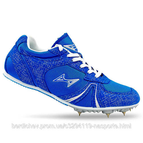 Купить Шиповки бігові Health 599-1 розмір 35-43 синій, цена 1269 ...