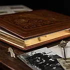 Подарункова Родовідна книга Манускрипт з натуральної шкіри, фото 8