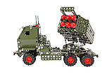 Конструктор металевий Himars 730 деталі 8355 ТЕХНОК  металевий Technok Himars Якість Україна, фото 4