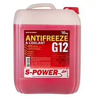 Антифриз S-POWER ANTIFREEZE G12 Red 10 кг