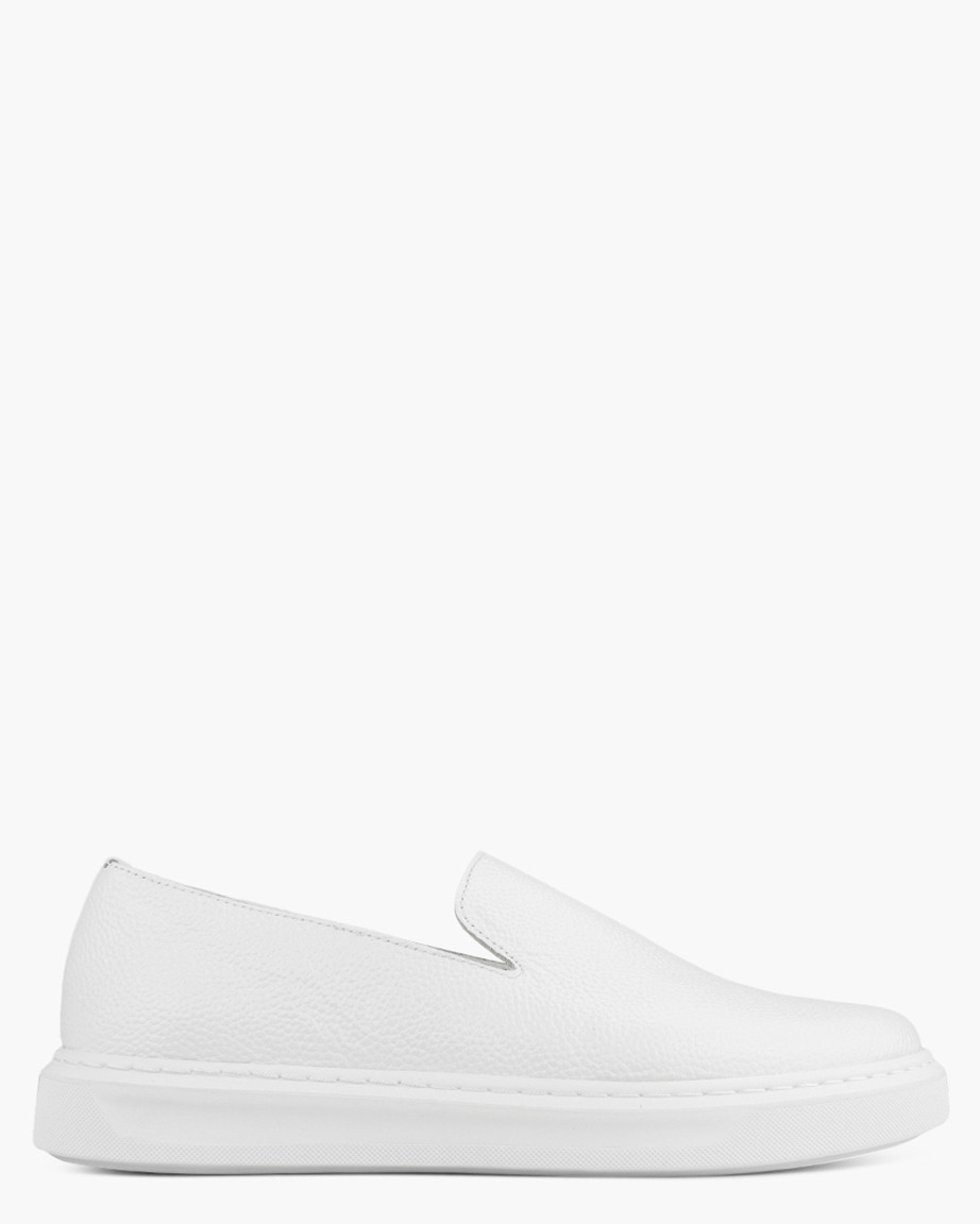 Лофери жіночі білі натуральна шкіра Україна Viscala — розмір 36 (23,3 см), фото 1