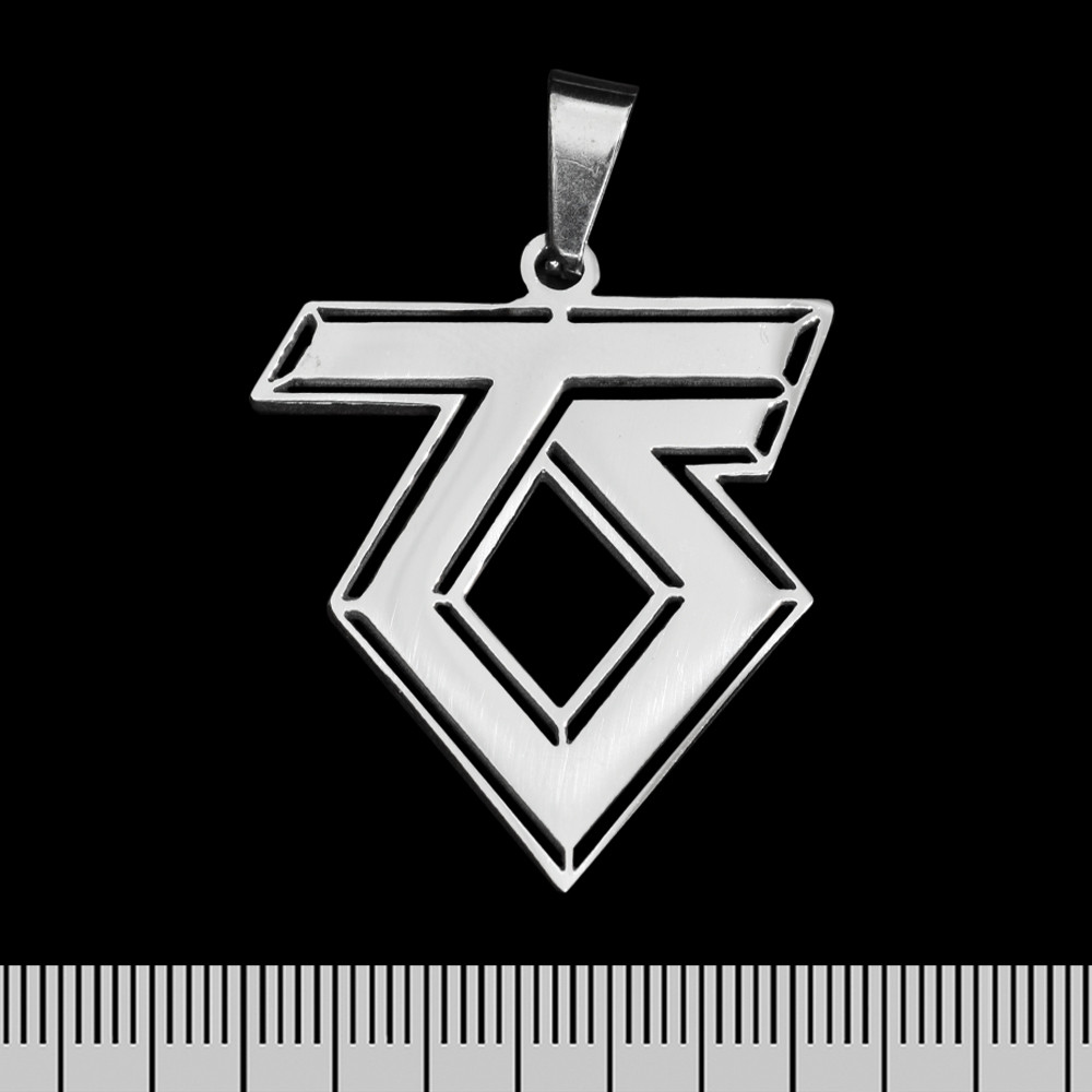 Кулон Twisted Sister (logo) (ptsb-127) фігурний, фото 1