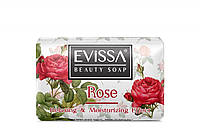 Мыло туалетное EVISSA BEAUTY SOAP 75 g. PAPER WRAPPED ROSE