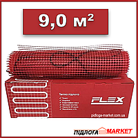 9,0 м² (1575W) - нагрівальний мат Flex EHM-175 Тепла підлога під плитку