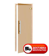 Двері для сауни та лазні Thermory Premium Bronze 70х190 мм