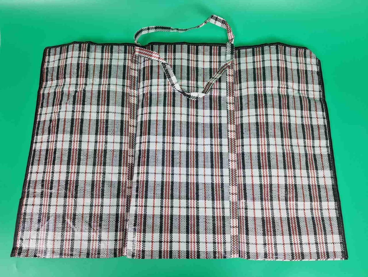 Господарська сумка картата поліпропіленова No-8 (90*60*32 (1 шт), фото 1