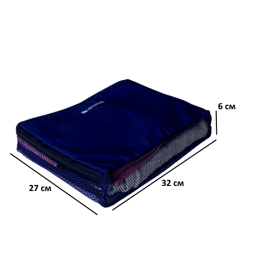 Сумки-органайзеры 5 шт для вещей в чемодан ORGANIZE (синий) - фото 5 - id-p57097658