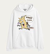 Худі з принтом Злюки Бобри «БОБР курва», фото 2