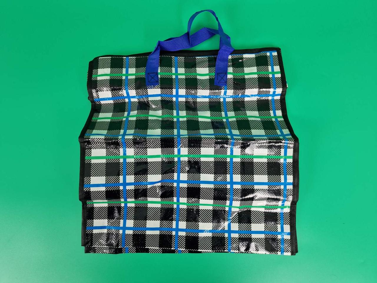 Сумка господарська, поліпропіленова, з кольоровим малюнком No2 Малюнок-Карта (44x49x20) (1 шт.), фото 1