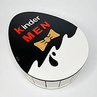 Коробка подарочная фигурная деревянная "Kinder Men" № 7 Украина