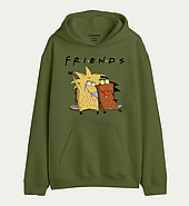 Худі з принтом Злюки Бобри «FRIENDS», фото 3