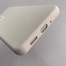 Чохол для Samsung Galaxy A33 5G (A336B) силікон кейс чохол з мікрофіброю на самсунг а33 5г пудровий r4e, фото 5