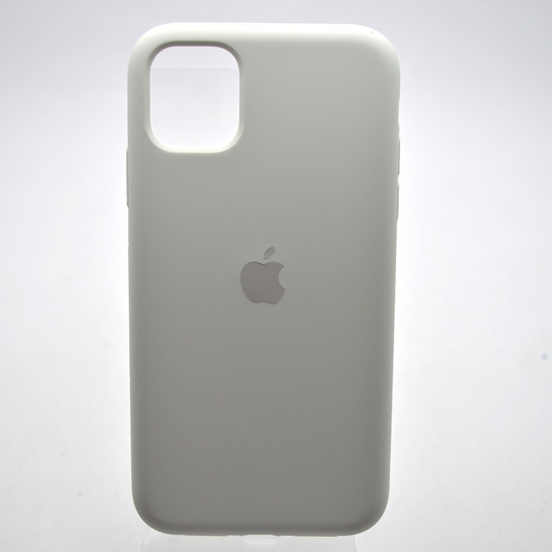 Чохол накладка Silicon Case Full Cover для iPhone 11 White, фото 1