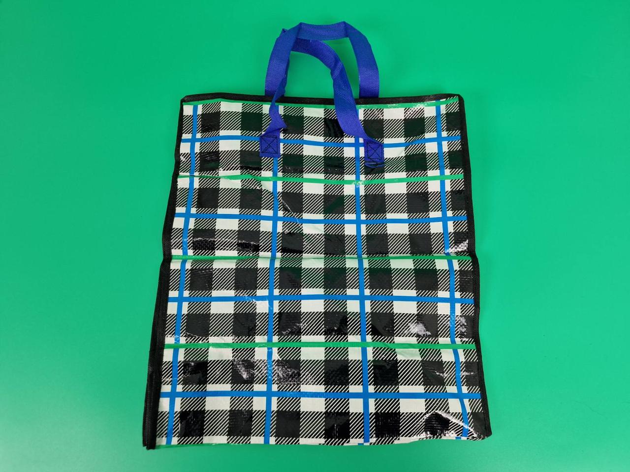 Сумка господарська, поліпропіленова, з кольоровим малюнком No1 Малюнок-Карта (34x40x20) (1 шт.), фото 1