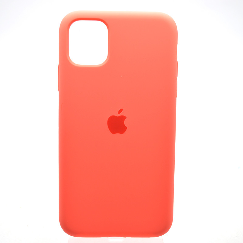 Чохол накладка Silicon Case Full Cover для iPhone 11 Hot pink, фото 1