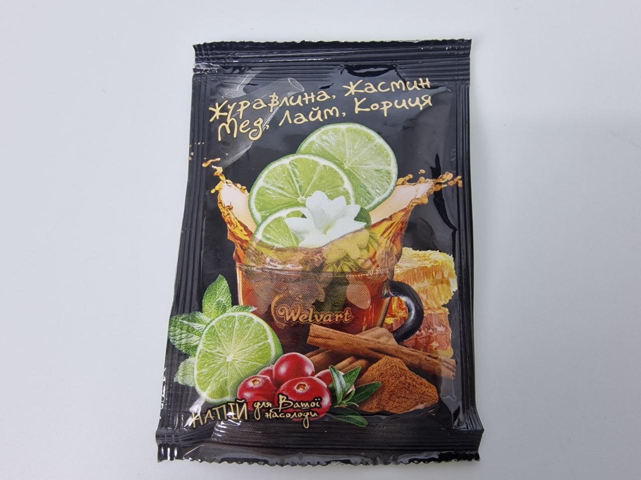 Чай концентрований фруктовий  Журавлина — жасмин — мед — лайм — кориця (1 шт.), фото 1