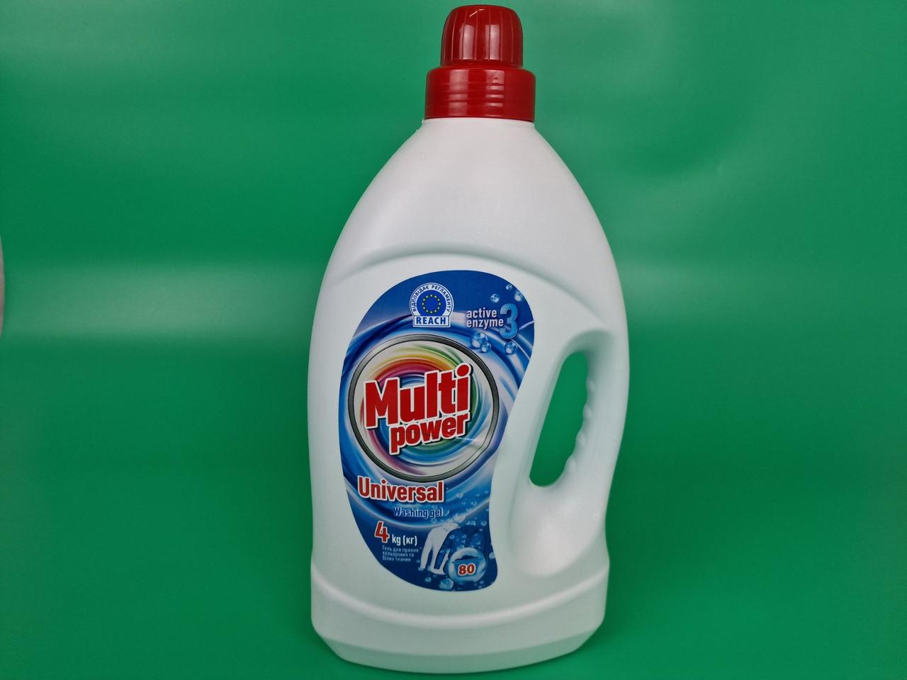 Гель для прання (4 кг) "Multy Power" УНІВЕРСАЛ (1 шт.), фото 1