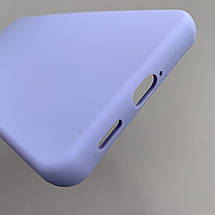 Чохол для Samsung Galaxy A53 5G (A536B) силікон кейс чохол з мікрофіброю на самсунг а53 5г бузковий r4e, фото 5