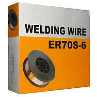 Омедненная сварочная проволока Welding Wire ER70S-6 (0.8 мм, 4 кг)