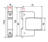 Обмежувач перенапруги 1Р 50кА 300В [2440500] ETITEC M T12 ETI, фото 2